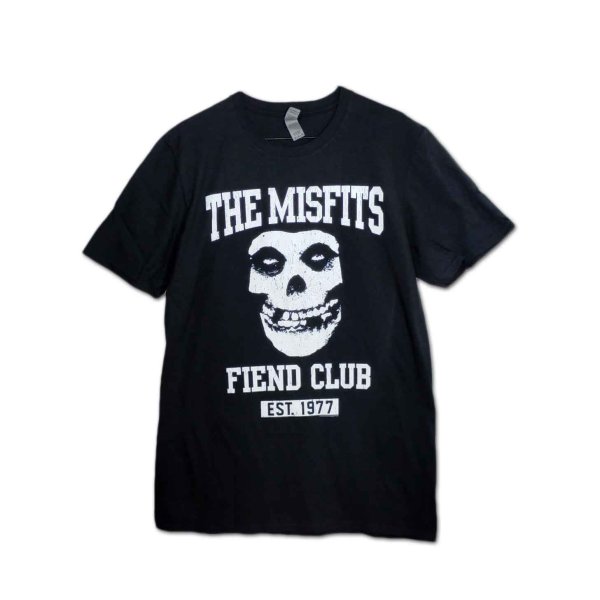 画像1: Misfits バンドTシャツ ミスフィッツ Fiend Club Est 1977 (1)