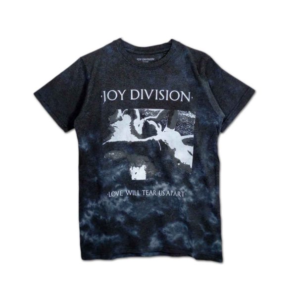 画像1: Joy Division バンドTシャツ ジョイ・ディヴィジョン Love Will Tear Us Apart Dip-Dye (1)