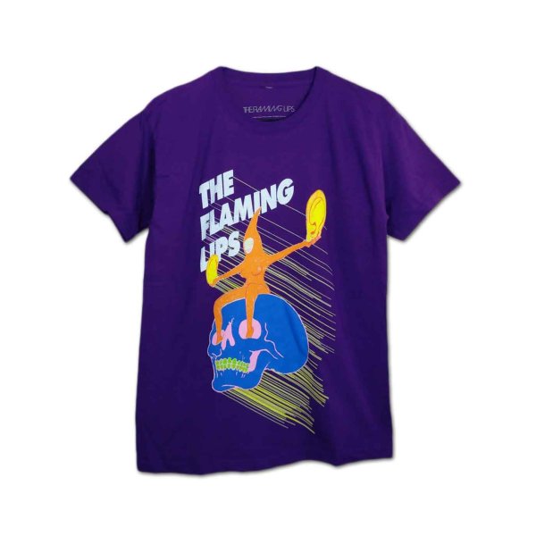 画像1: Flaming Lips バンドTシャツ フレーミング・リップス Skull Rider (1)