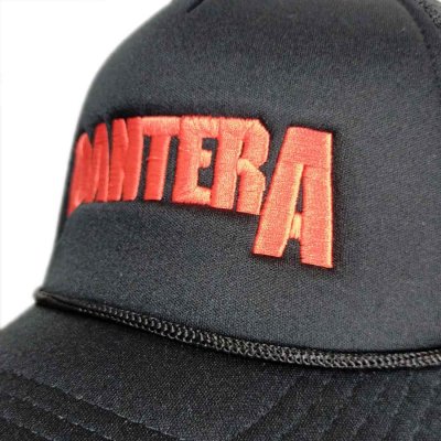 画像1: Pantera トラッカーズメッシュバックキャップ パンテラ Logo