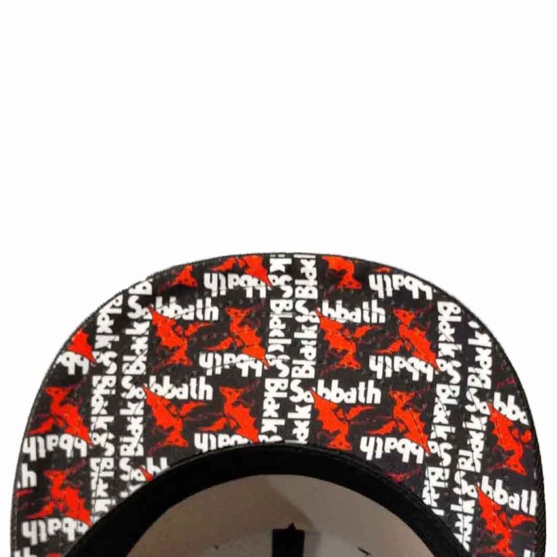 画像3: Black Sabbath スナップバックフラットビルキャップ ブラック・サバス Black Logo