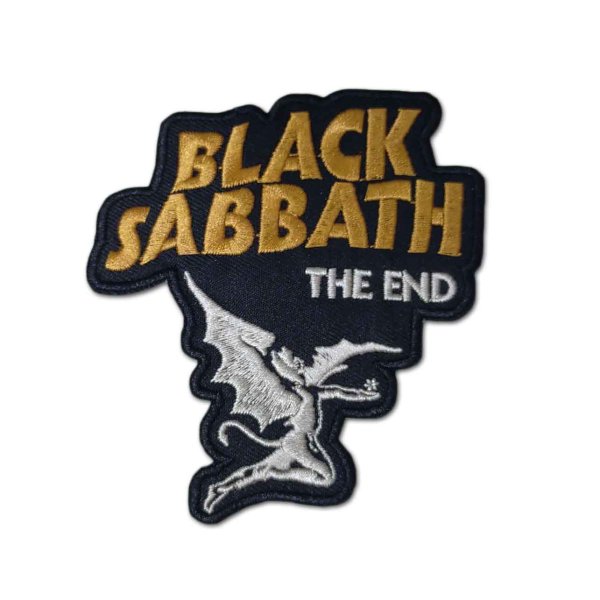 画像1: Black Sabbath アイロンパッチ／ワッペン ブラック・サバス The End (1)
