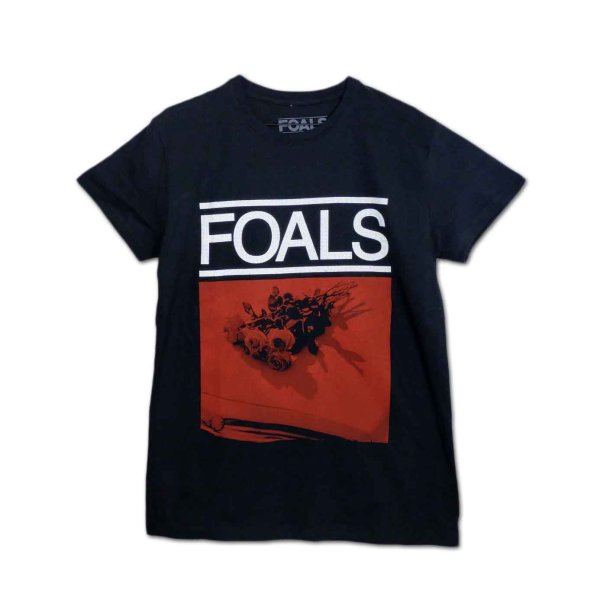 画像1: Foals バンドTシャツ フォールズ Red Roses (1)