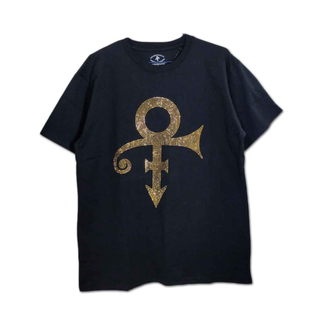 画像1: Prince Tシャツ プリンス Gold Symbol DIAMANTE (1)