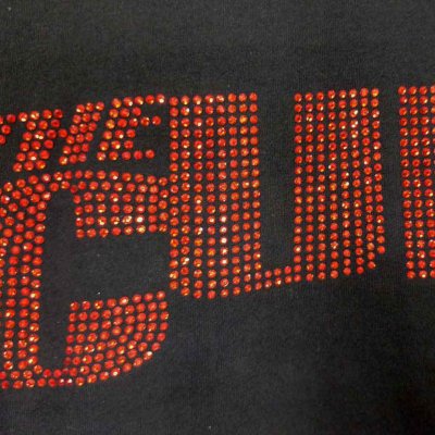 画像1: The Cure バンドTシャツ ザ・キュアー Red Logo DIAMANTE