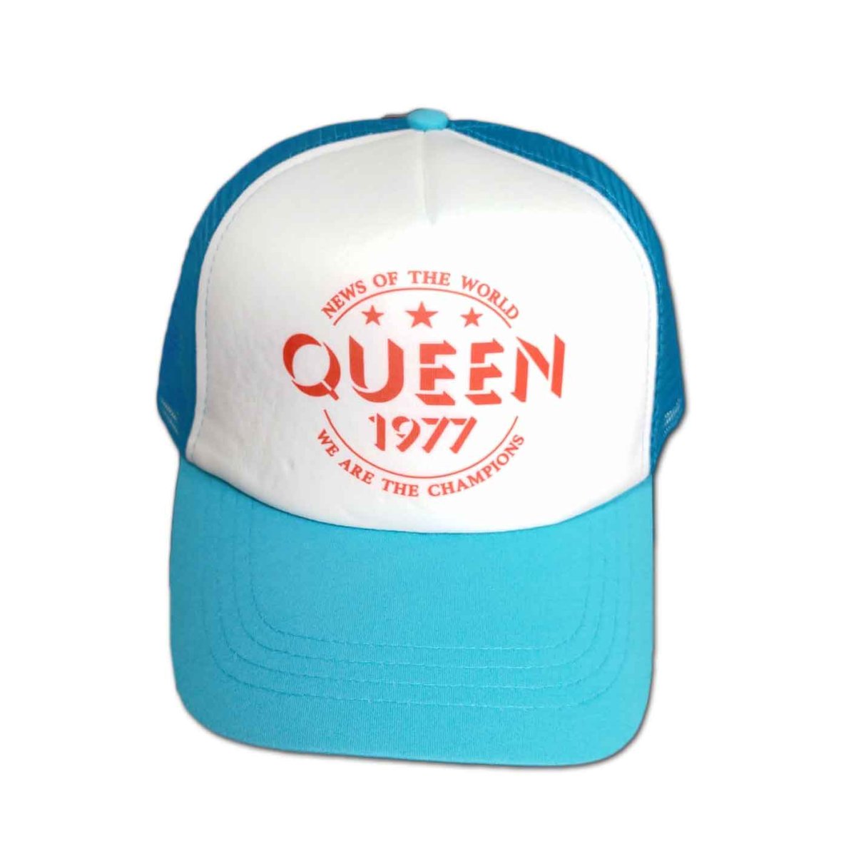 画像1: Queen メッシュスナップバックキャップ クイーン Champions '77 (1)