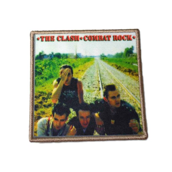 画像1: The Clash パッチ／ワッペン ザ・クラッシュ Combat Rock (1)