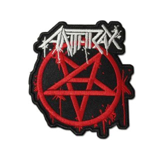 Anthrax プルオーバーパーカー アンスラックス Logo - バンドTシャツの 