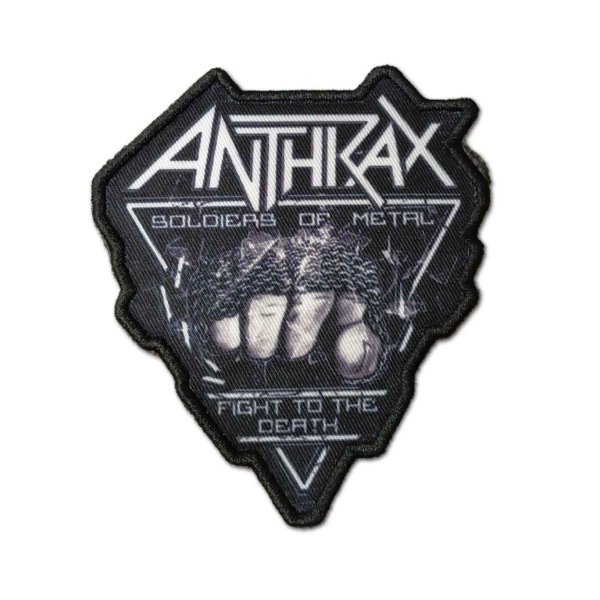 画像1: Anthrax パッチ／ワッペン アンスラックス Soldiers Of Metal (1)