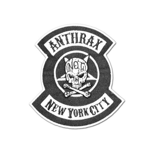 画像1: Anthrax アイロンパッチ／ワッペン アンスラックス NYC (1)