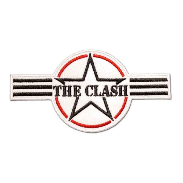 画像1: The Clash アイロンパッチ／ワッペン ザ・クラッシュ Army Stripes (1)