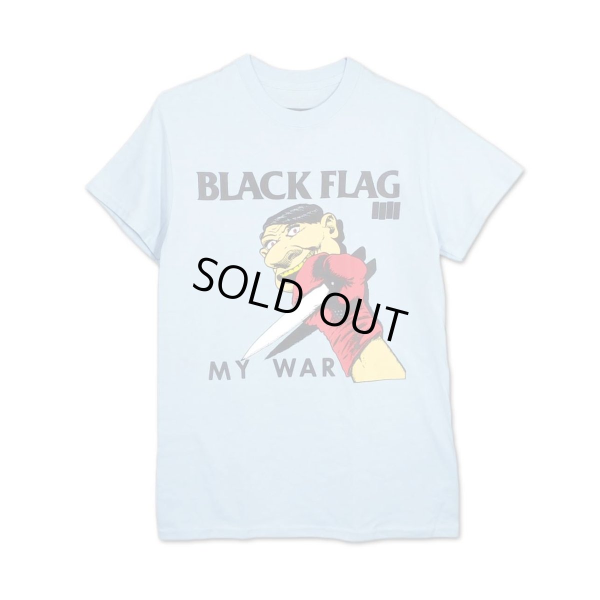 画像1: Black Flag バンドTシャツ ブラック・フラッグ My War (1)