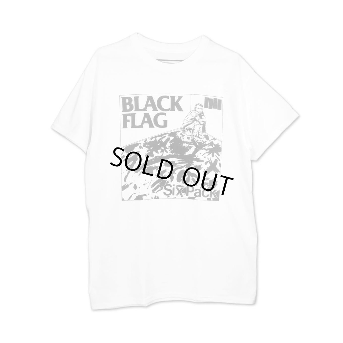 画像1: Black Flag バンドTシャツ ブラック・フラッグ Six Pack (1)