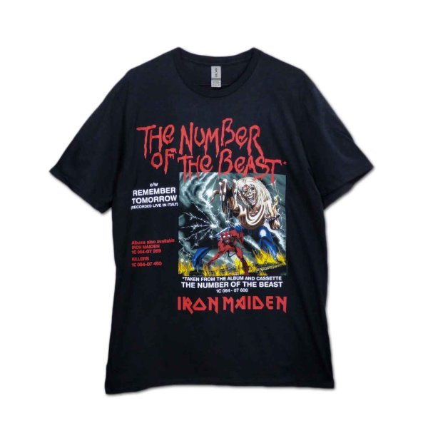 画像1: Iron Maiden バンドTシャツ アイアン・メイデン NOTB Vinyl (1)