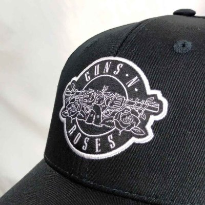 画像2: Guns N' Roses アジャスタブルキャップ ガンズ・アンド・ローゼス White Circle Logo