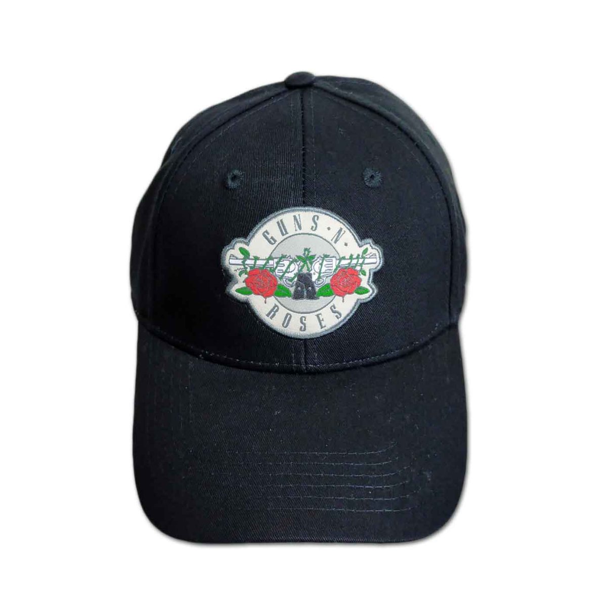 画像1: Guns N' Roses アジャスタブルキャップ ガンズ・アンド・ローゼス Silver Circle Logo (1)