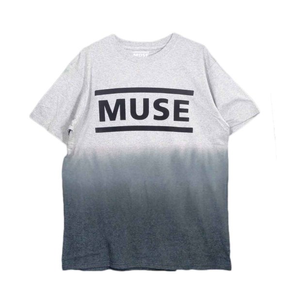 画像1: Muse バンドTシャツ ミューズ Logo Dip-Dye (1)