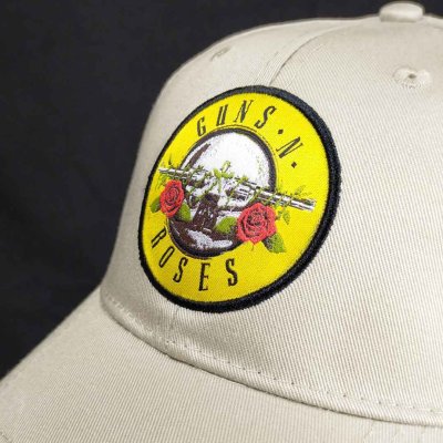 画像2: Guns N' Roses アジャスタブルキャップ ガンズ・アンド・ローゼス Circle Logo SAND
