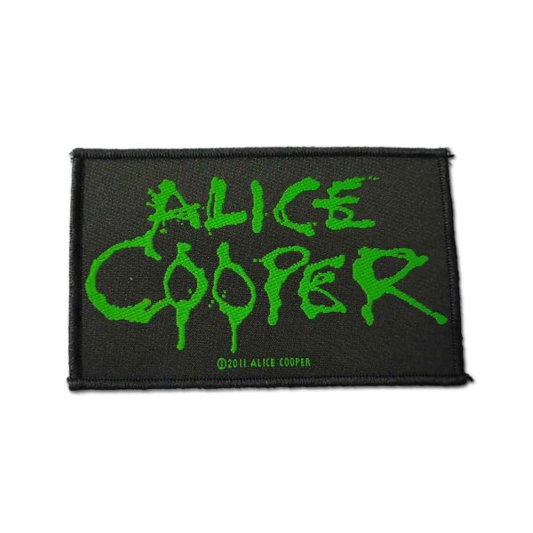 画像1: Alice Cooper パッチ／ワッペン アリス・クーパー Logo (1)