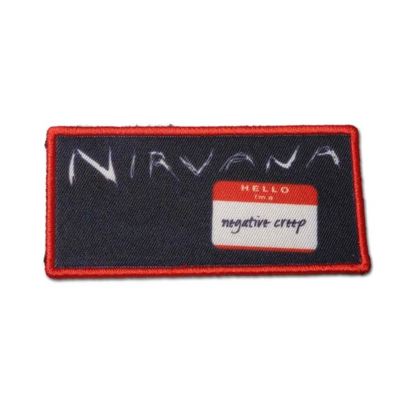画像1: Nirvana パッチ／ワッペン ニルヴァーナ Negative Creep (1)