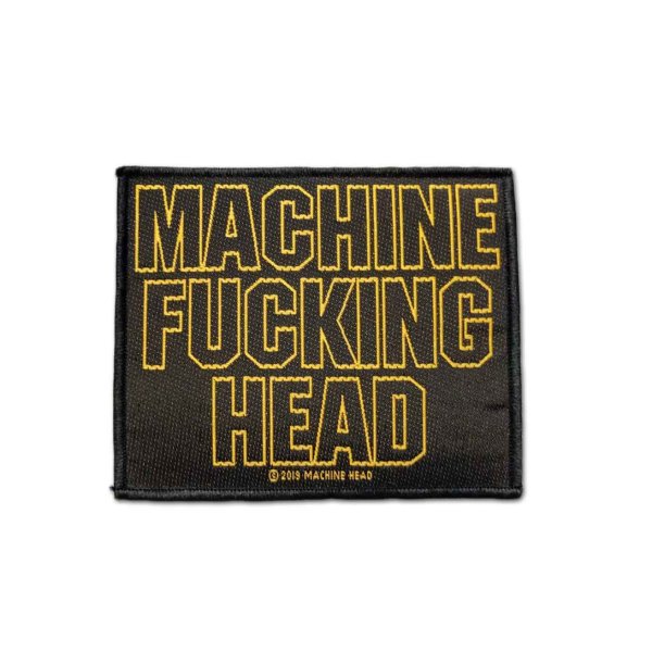 画像1: Machine Head パッチ／ワッペン マシーン・ヘッド Machine Fucking Head (1)