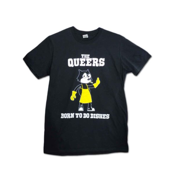 画像1: The Queers バンドTシャツ ザ・クイアーズ Born To Do Dishes (1)