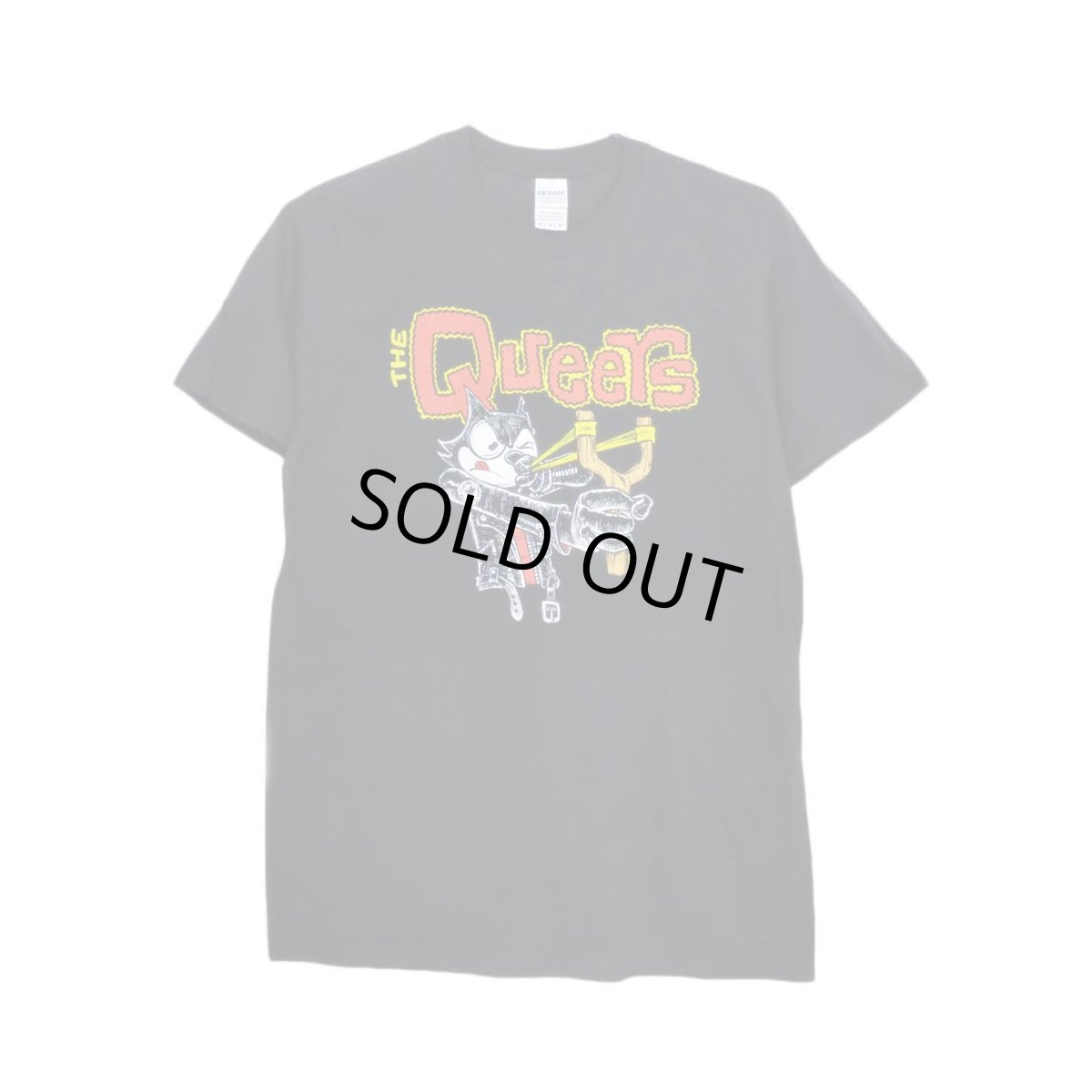 画像1: The Queers バンドTシャツ ザ・クイアーズ Slingshot (1)