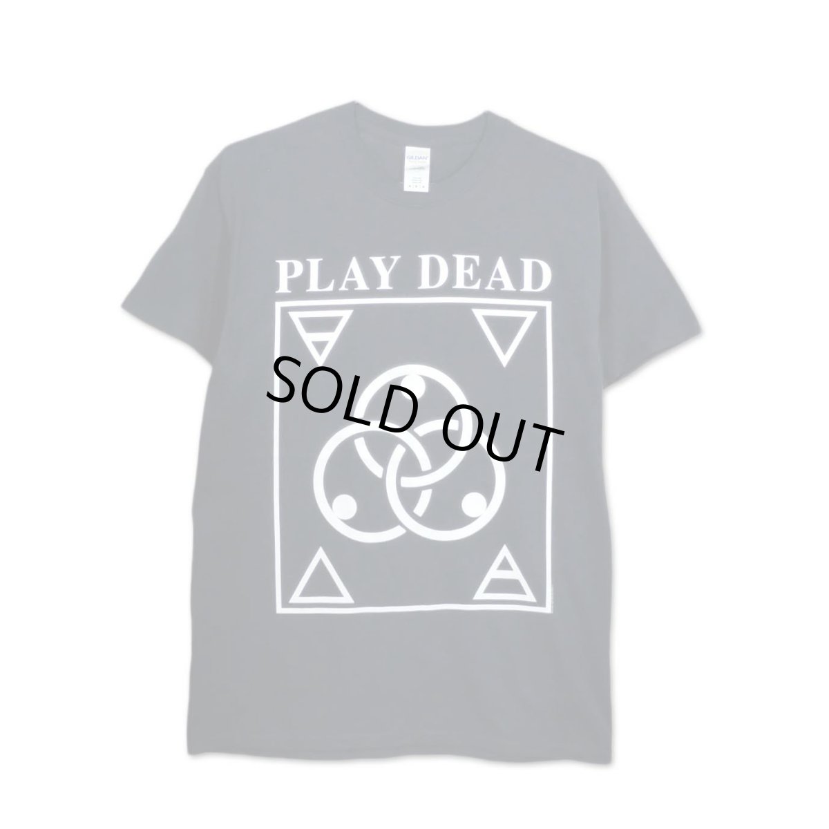 画像1: Play Dead バンドTシャツ プレイ・デッド Logo BLACK (1)