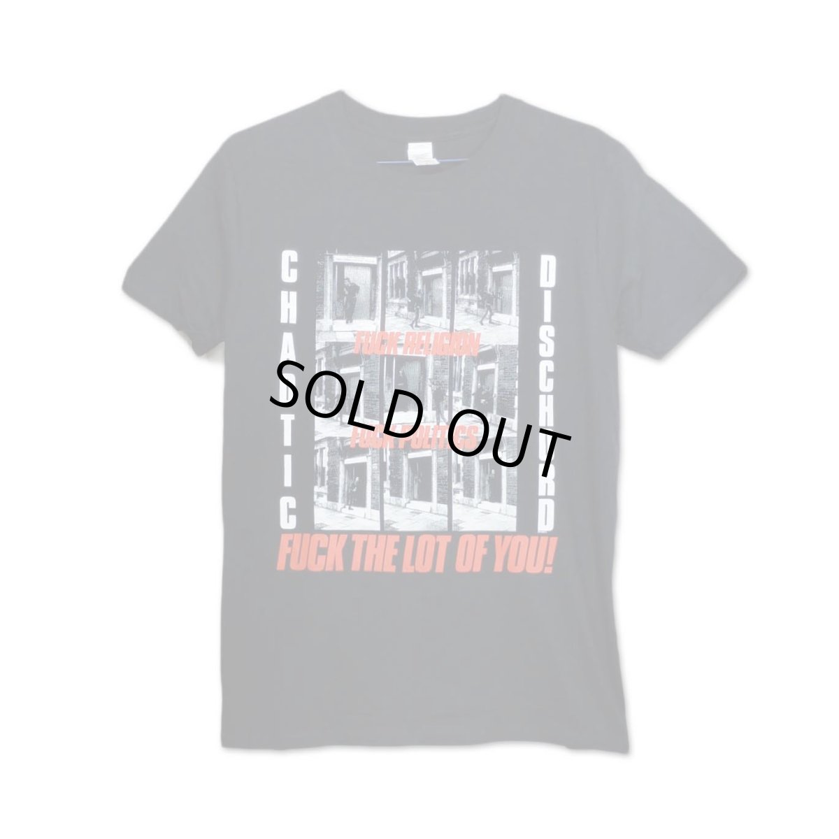 画像1: Chaotic Dischord バンドTシャツ カオティック・ディスコード Fuck The Lot Of You! (1)