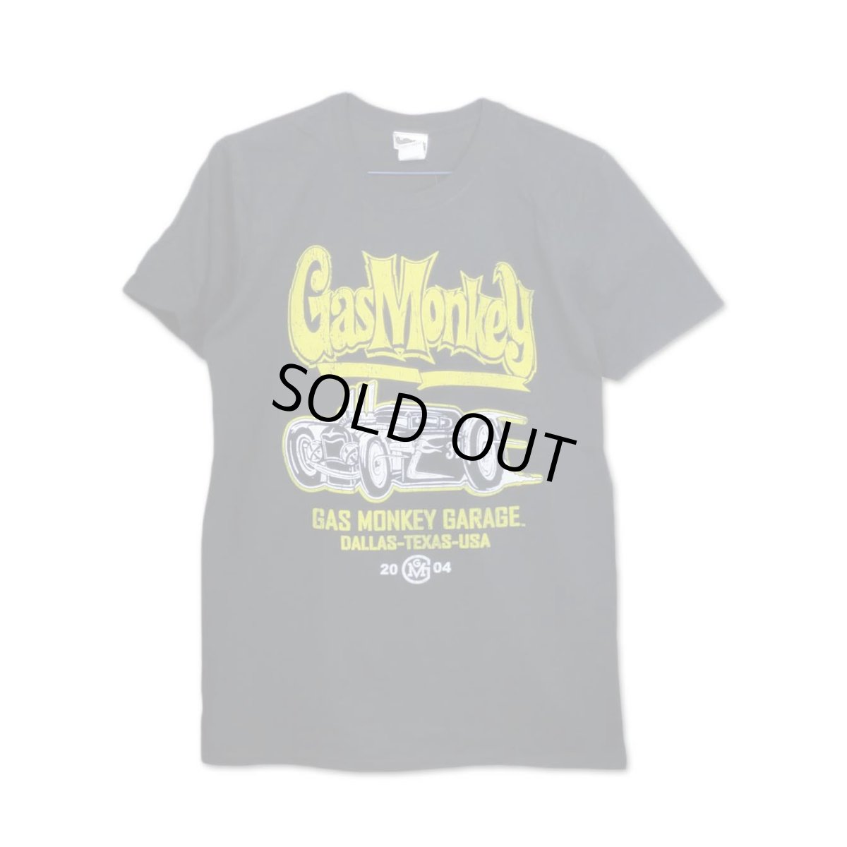 画像1: Gas Monkey Garage Tシャツ ガス・モンキー・ガレージ Yellow Hot Rod (1)