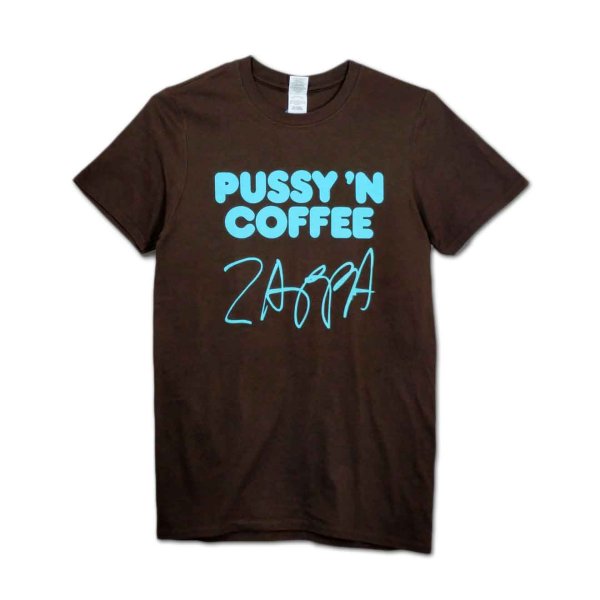 画像1: Frank Zappa バンドTシャツ フランク・ザッパ Pussy 'N Coffee (1)