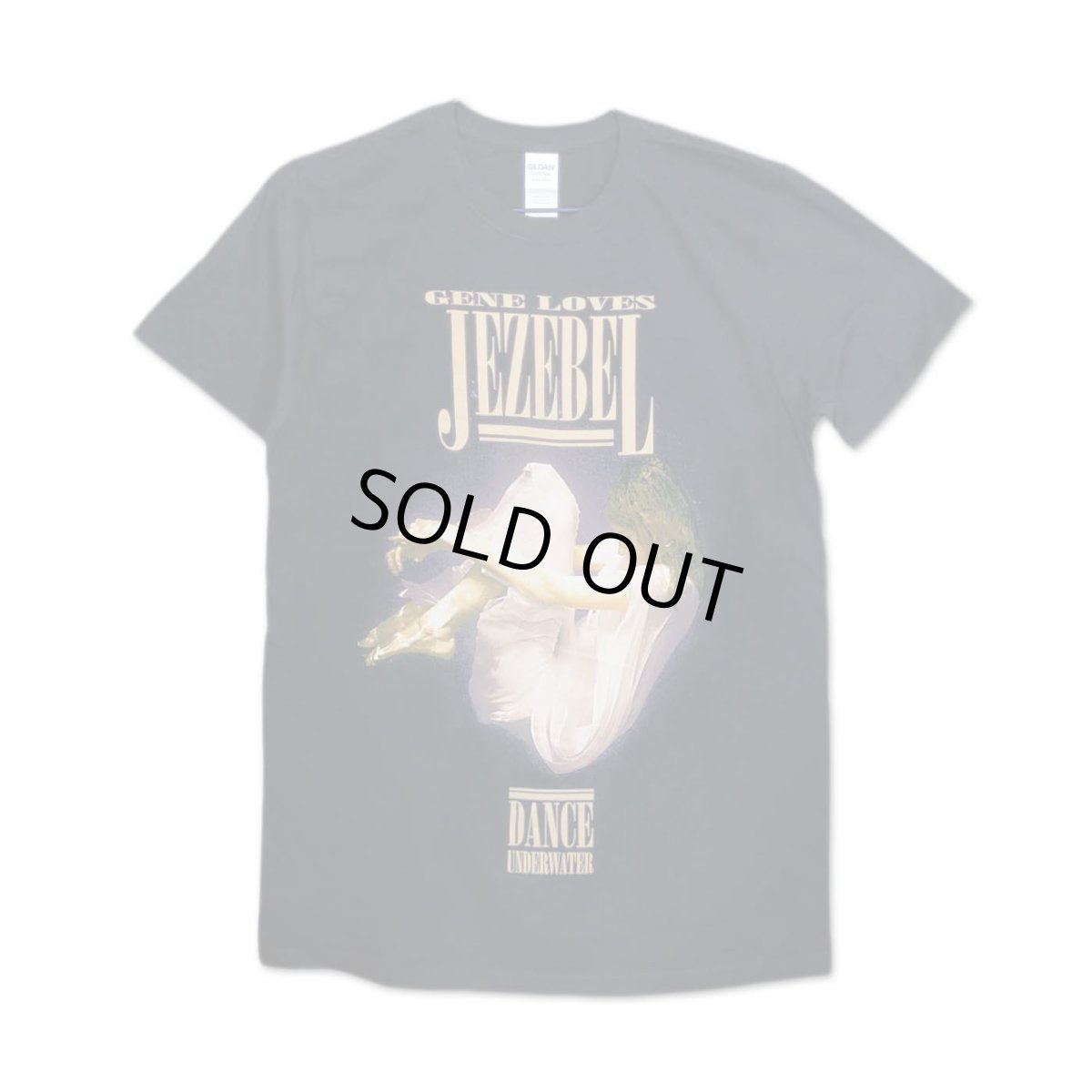 画像1: Gene Loves Jezebel バンドTシャツ  ジーン・ラヴズ・ジザベル Dance Underwater (1)