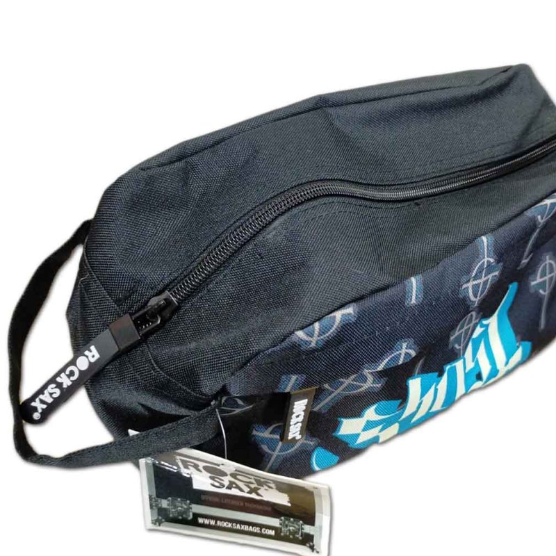 画像1: Ghost ポーチバッグ ゴースト Crucifix Blue