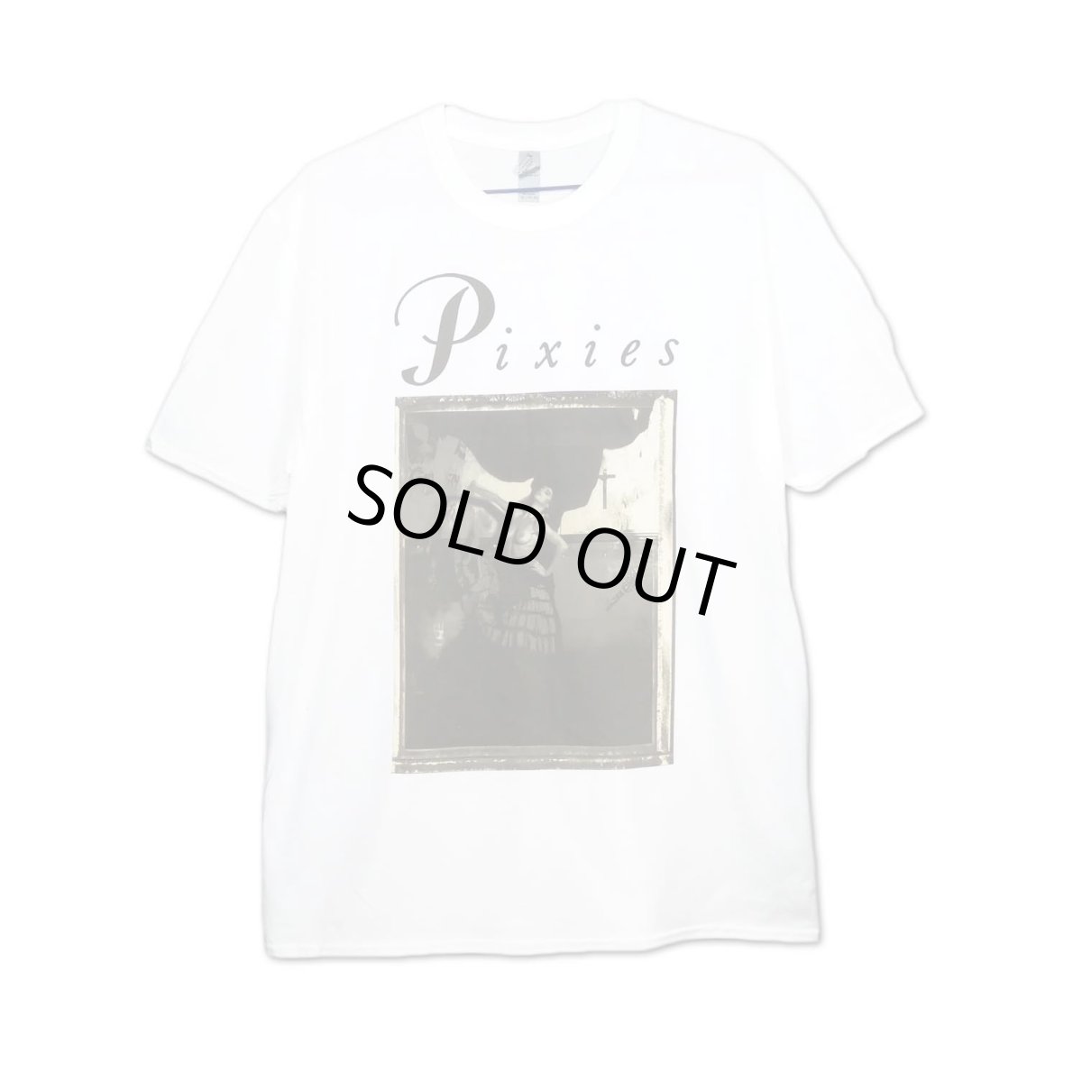 画像1: Pixies バンドTシャツ ピクシーズ Surfer Rosa WHITE (1)