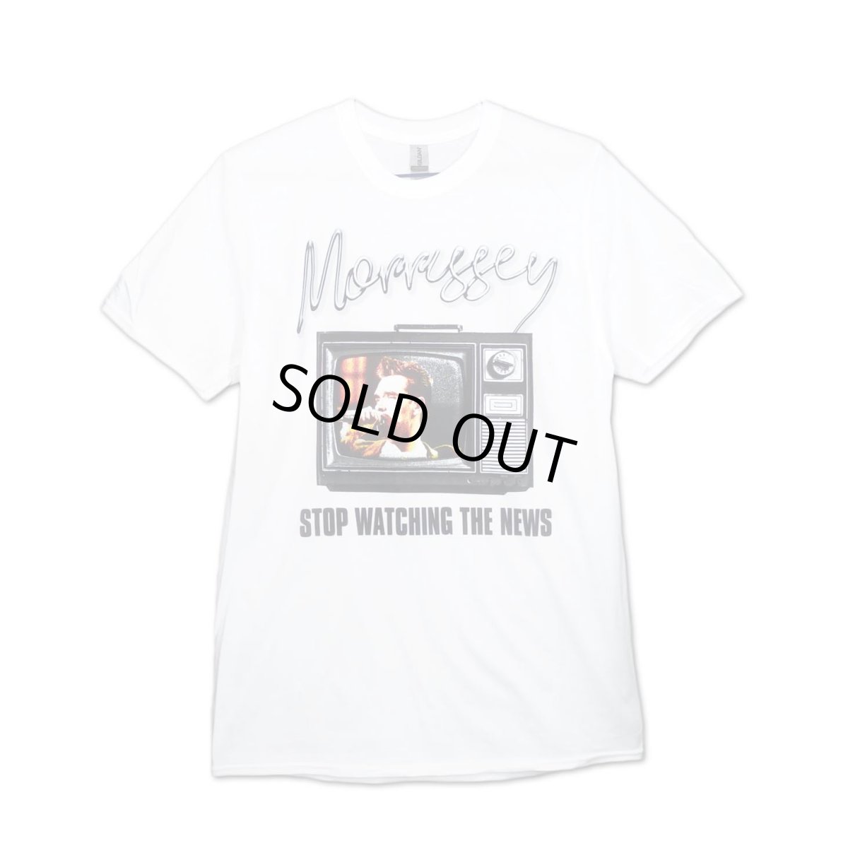 画像1: Morrissey Tシャツ モリッシー Stop Watching The News (1)