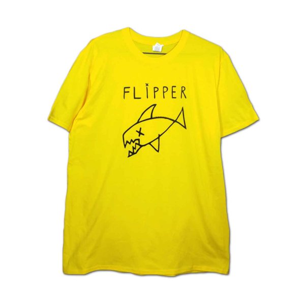 画像1: Flipper バンドTシャツ フリッパー Logo (1)