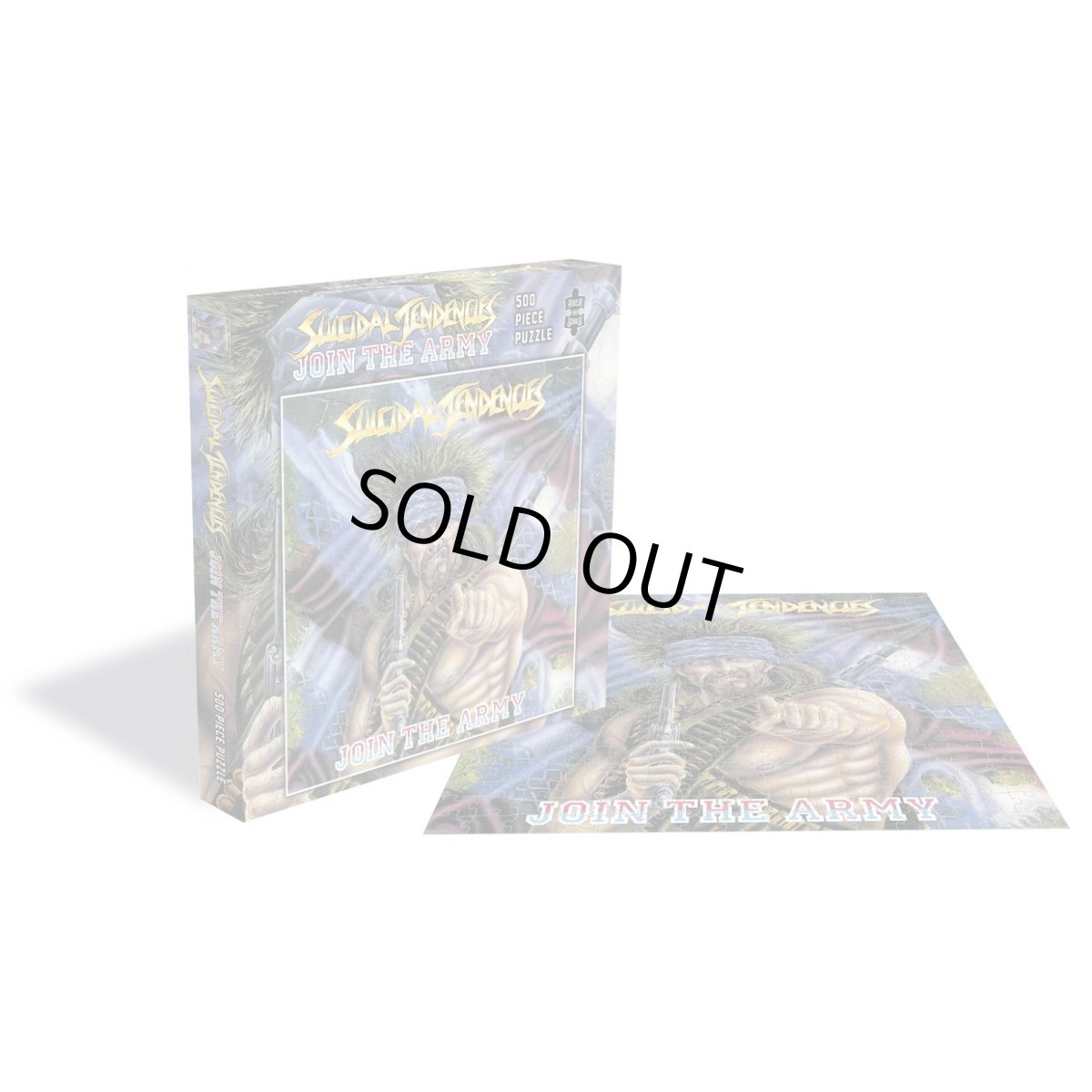 画像1: Suicidal Tendencies 500ピースジグソーパズル スイサイダル・テンデンシーズ Join The Army (1)