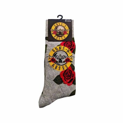 画像2: Guns N' Roses ソックス 靴下 ガンズ・アンド・ローゼス Bullet Roses