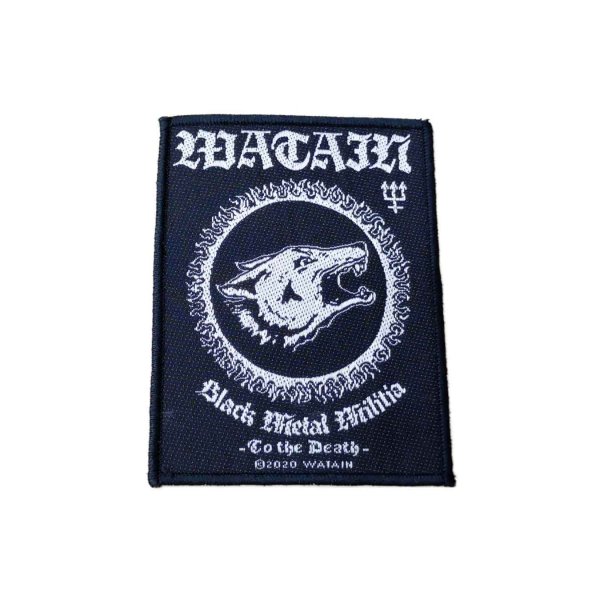 画像1: Watain パッチ／ワッペン ヴァーテイン Black Metal Militia (1)