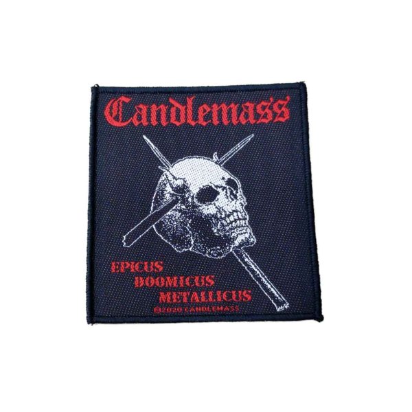 画像1: Candlemass パッチ／ワッペン キャンドルマス Epicus Doomicus Metallicus (1)