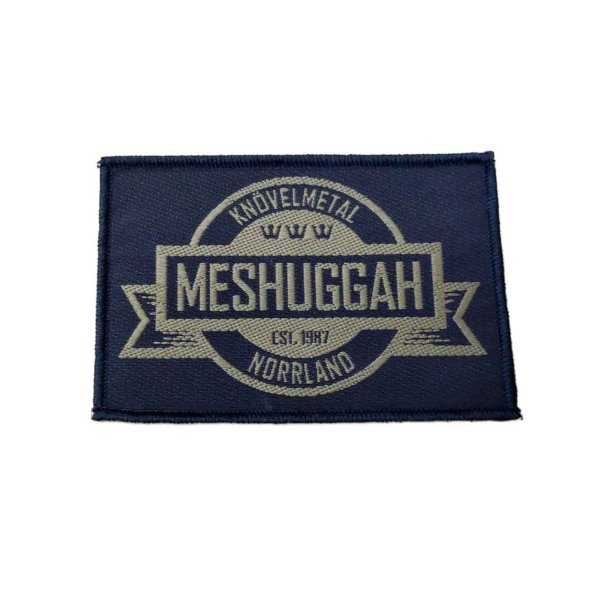 画像1: Meshuggah パッチ／ワッペン メシュガー Crest (1)