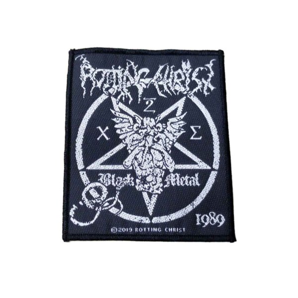 画像1: Rotting Christ パッチ／ワッペン ロッティング・クライスト Black Metal (1)