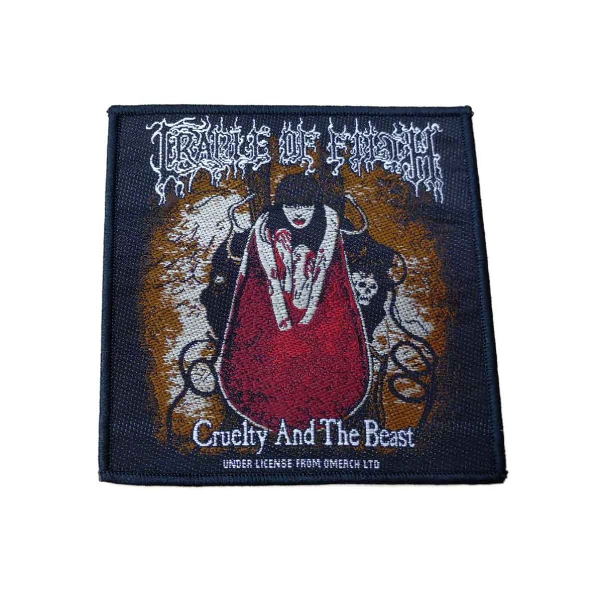 画像1: Cradle Of Filth パッチ／ワッペン クレイドル・オブ・フィルス Cruelty (1)