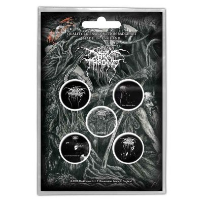 画像1: Darkthrone バッジ5個セット ダークスローン Old Star