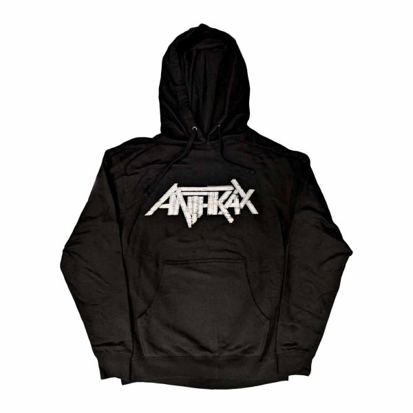 画像1: Anthrax プルオーバーパーカー アンスラックス Logo (1)