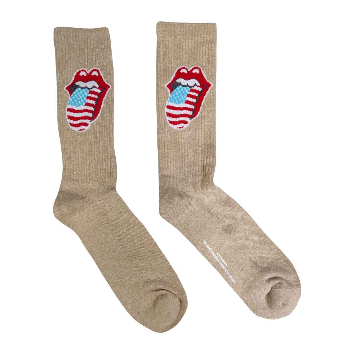 画像1: The Rolling Stones ソックス 靴下 ザ・ローリング・ストーンズ US Tongue (1)