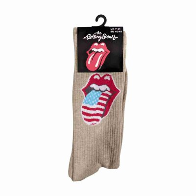 画像2: The Rolling Stones ソックス 靴下 ザ・ローリング・ストーンズ US Tongue