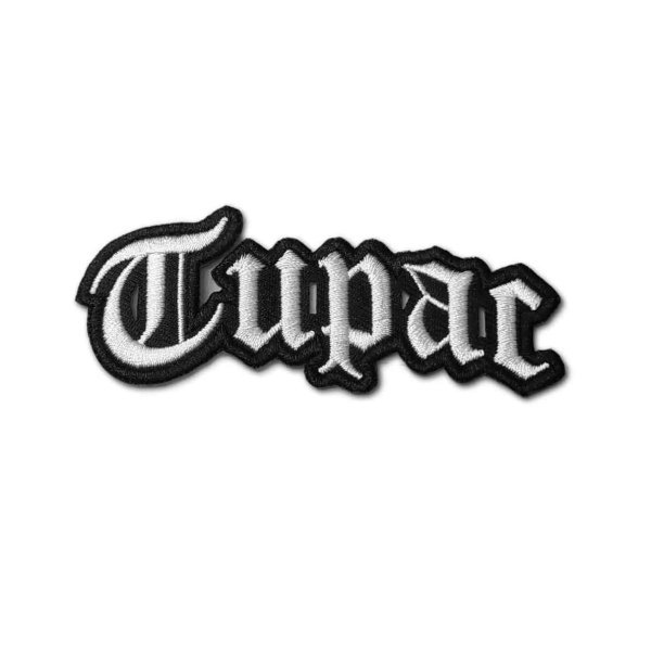 画像1: 2Pac アイロンパッチ／ワッペン Tupac トゥーパック Cut-Out Logo (1)