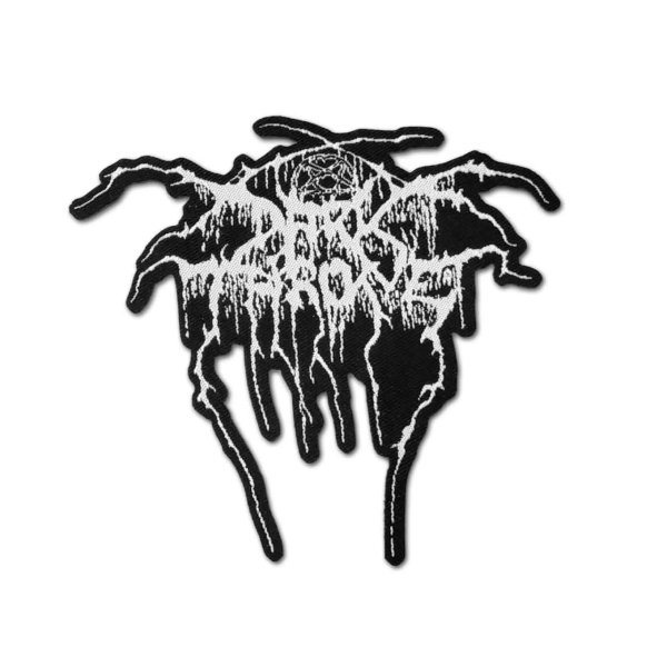 画像1: Darkthrone パッチ／ワッペン ダークスローン Logo Cut Out (1)
