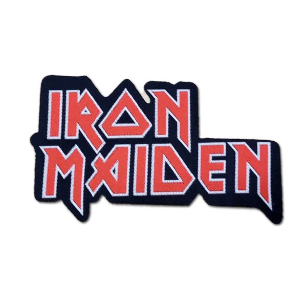 画像1: Iron Maiden パッチ／ワッペン アイアン・メイデン Logo Cut Out (1)